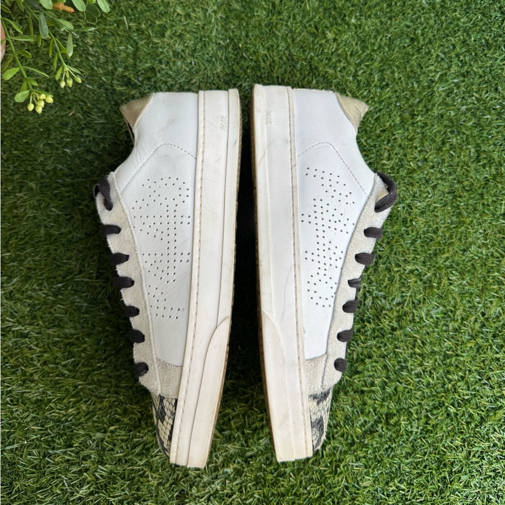P448 women’s sneakers Black and White Sneakers size 38 US 8 - Picture 5 of 11